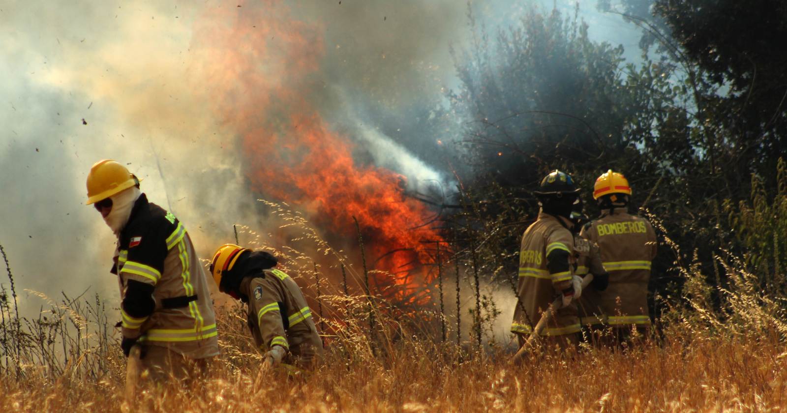 incendio Quillón