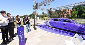 Presentan Eolian Áuriga-Enel X, el primer auto solar de Latinoamérica para 4 pasajeros