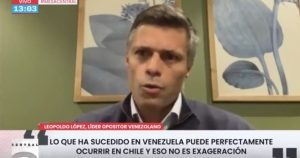 Líder opositor venezolano: 