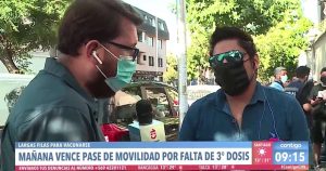 VIDEO - Periodista de Contigo en La Mañana frenó a antivacuna: 