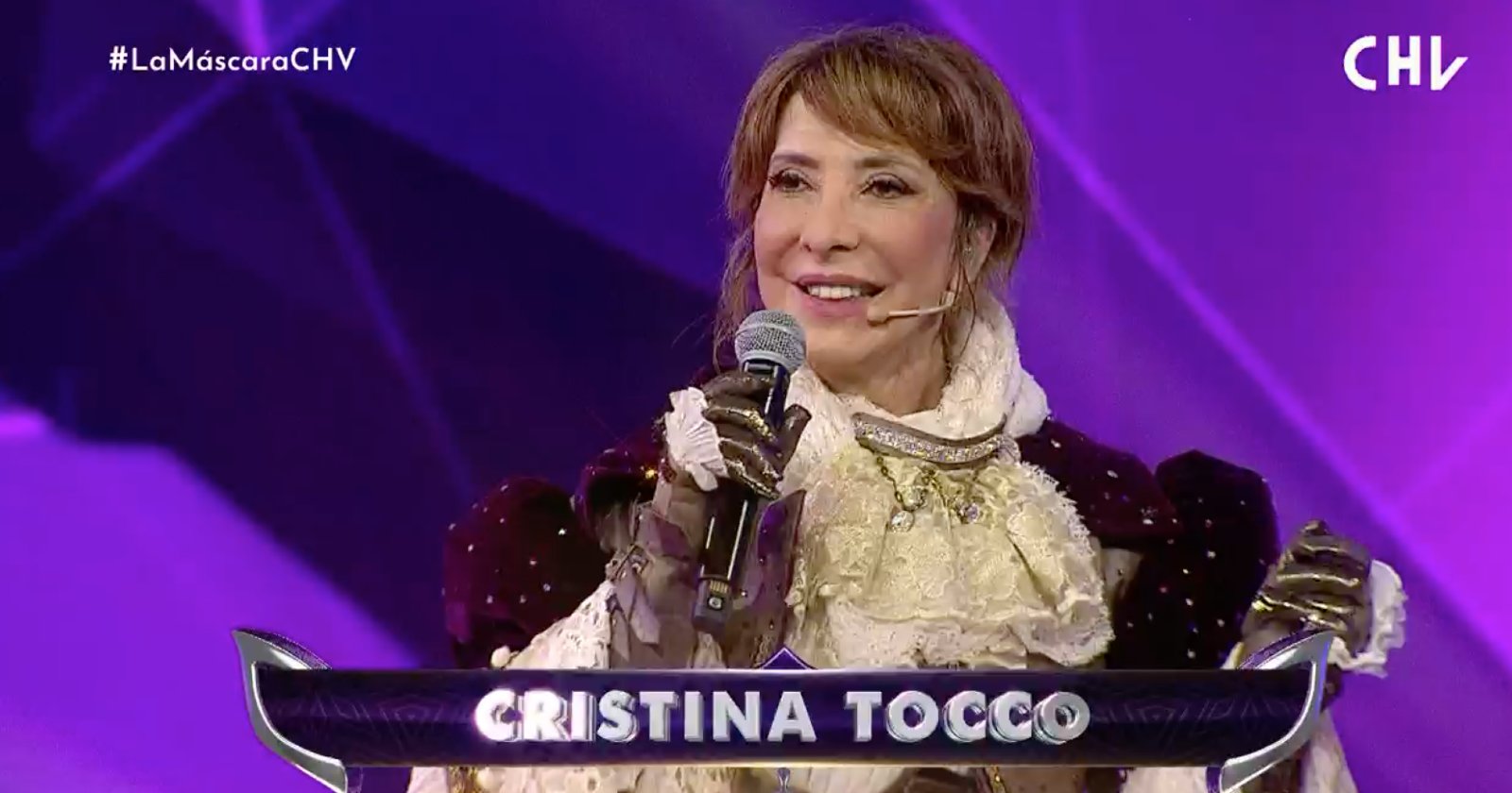 cristina tocco quién es la máscara