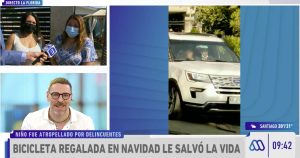 El tierno gesto de José Antonio Neme con niño atropellado en La Florida