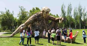 “Ulla” la Trol se queda en el Parque de la Familia luego de su gira por cuatros ciudades del país