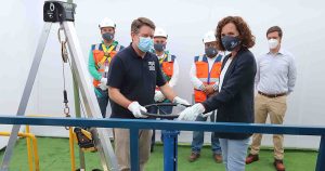 Inauguran nueva infraestructura de agua de gran envergadura para reforzar el suministro de siete comunas de la RM