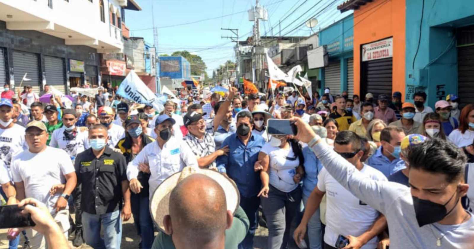 Candidato opositor Barinas