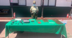 Detienen a hombre que disparaba en la vía pública y portaba munición de guerra