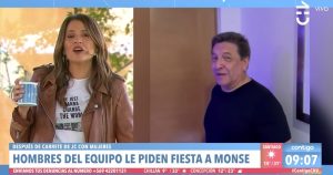 El reclamo de Monserrat Álvarez a Julio César Rodríguez en su regreso a Contigo en la Mañana