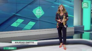 Soledad Onetto reapareció en Meganoticias Prime tras perder su embarazo