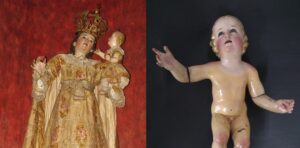 Roban figura del Niño Jesús desde Museo de San Francisco