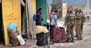 Carabineros realiza operativo de recuperación de espacios públicos en Colchane