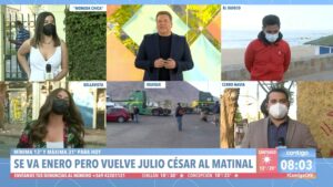 Las bromas que lanzó Julio César Rodríguez en su regreso a Contigo en la Mañana