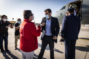 Delgado viaja a Arica y anuncia refuerzo de la vigilancia en la frontera