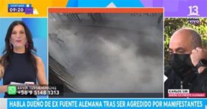 Mirna Schindler encara a dueño de ex Fuente Alemana: 