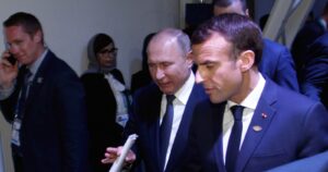 Ucrania: Macron defiende ante Putin la necesidad de un diálogo sobre seguridad