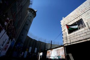 Colapsó el muro en Palestina