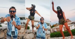 VIDEO - Daniel Fuenzalida y Pamela Díaz revivieron icónico viral de Extra Jóvenes
