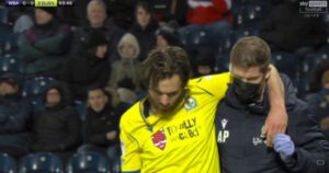 La Selección sufre: Ben Brereton salió lesionado en empate del Blackburn Rovers