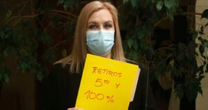 Pamela Jiles pide entrega de quinto retiro el mismo día del cambio de mando