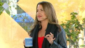 Monserrat Álvarez regresó a Contigo en la Mañana tras su segundo contagio de COVID-19