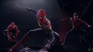 Tom Holland, Andrew Garfield y Tobey Maguire recrearon icónico meme de Spider-Man