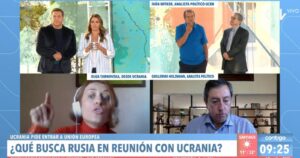 Ucraniana alecciona en vivo a Monserrat Alvarez: 