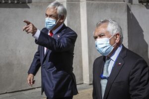 Piñera agradeció al ministro Paris: 