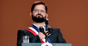Presidente Boric en su primer discurso: 