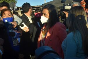 Disparos al aire interrumpieron actividad de Izkia Siches en La Araucanía