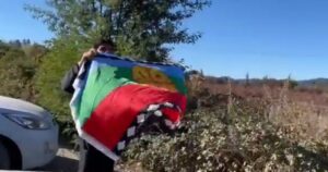Comitiva de Izkia Siches desplegó bandera mapuche para intentar detener disparos en Temucuicui