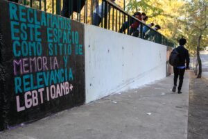 Desconocidos borraron polémico mural del Parque San Borja