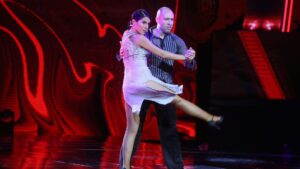 VIDEO - La emoción de la Porotito Verde en su debut en Aquí Se Baila