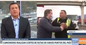 VIDEO - Camioneros agreden a notero de Contigo en la Mañana