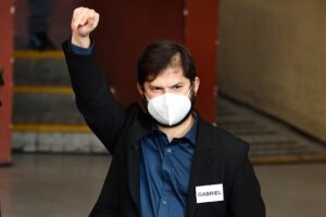 Presidente Boric: estudiantes 