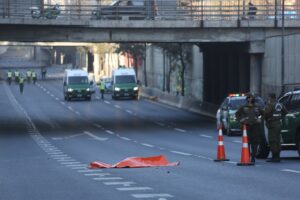 Asaltante muere tras intento de encerrona en la Autopista Central