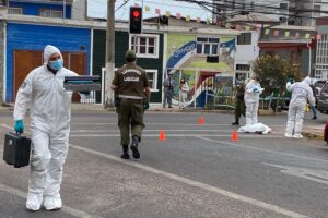 Balacera deja una persona muerta en el centro de Iquique