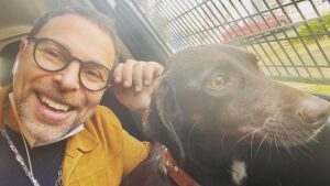 José Antonio Neme encabezó operativo para encontrar a perrita que se perdió tras accidente