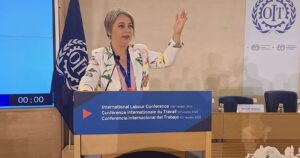 Ministra Jara en OIT: 