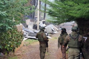 Carabineros negó haber recibido información en tiempo real de atentados en Curanilahue