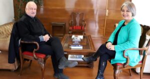 Guillermo Teillier se reúne con la ministra de Trabajo: 