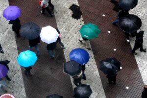 ¿Hasta qué hora lloverá en la zona central del país?