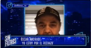 Sin Filtros: Oscar Andrade dejó boquiabierto al panel por su opción para el Plebiscito