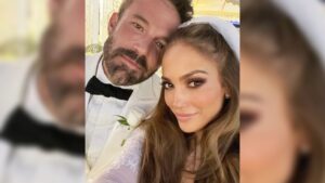 Revelan las primeras imágenes de la boda de Jennifer Lopez y Ben Affleck