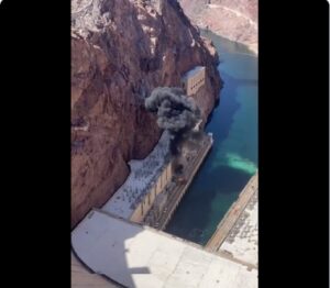 Registran explosión e incendio en la represa Hoover en Estados Unidos