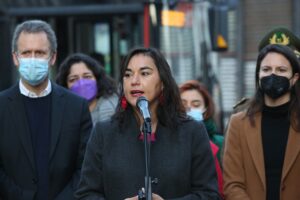 Ministra Siches por encerronas: 