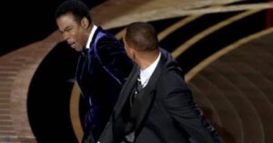 Chris Rock recordó en pleno show la cachetada que le pegó Will Smith: 