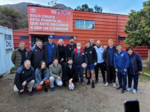 Boric visitó a la selección de rugby y comprometió mejoras en infraestructura para entrenamiento