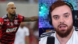La tardía reacción de Ibai Llanos al conocer la llegada de Arturo Vidal a Flamengo