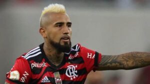 La primera polémica que protagonizó Arturo Vidal con el Flamengo