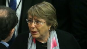 Bachelet reconoció recibir fuertes presiones para no publicar informe sobre China