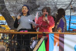 Alejandra Valle se baja de acto del Apruebo en La Cisterna tras polémica performance en Valparaíso